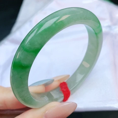 未镶嵌手镯翡翠51圈口882583