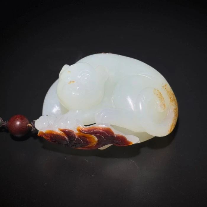 和田玉灵猫 25081400612-10535