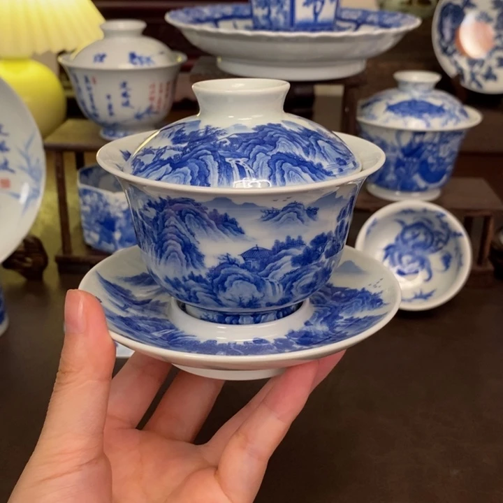 景德镇陶瓷手工手绘