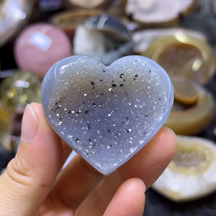 发饰水晶未镶嵌蓝晶心