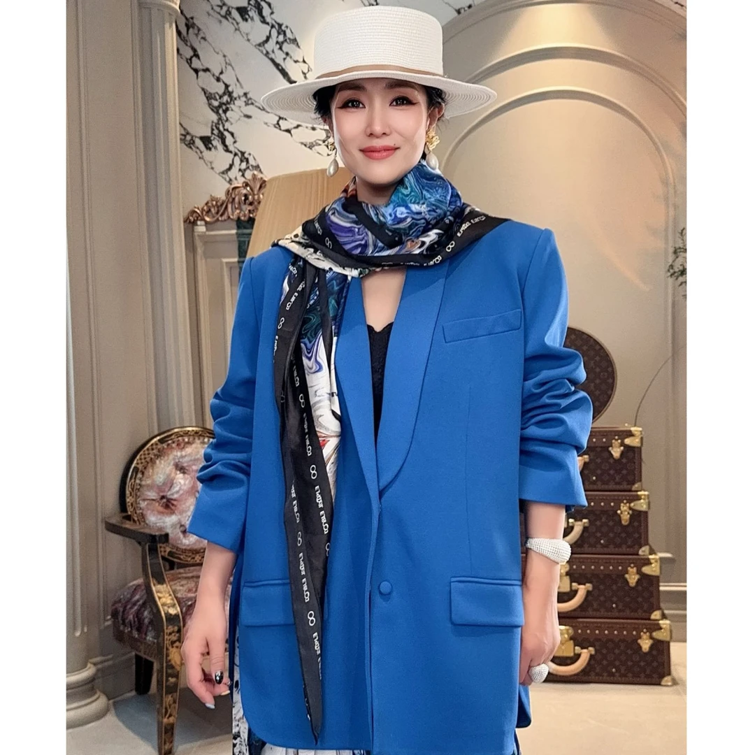 【顾文婷推荐】YOUWEI有尾 进口重彩宽松西装 Y1924302