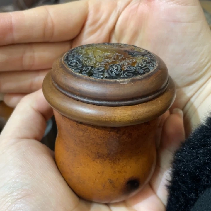 葫芦虫罐茶道具摆件摆件