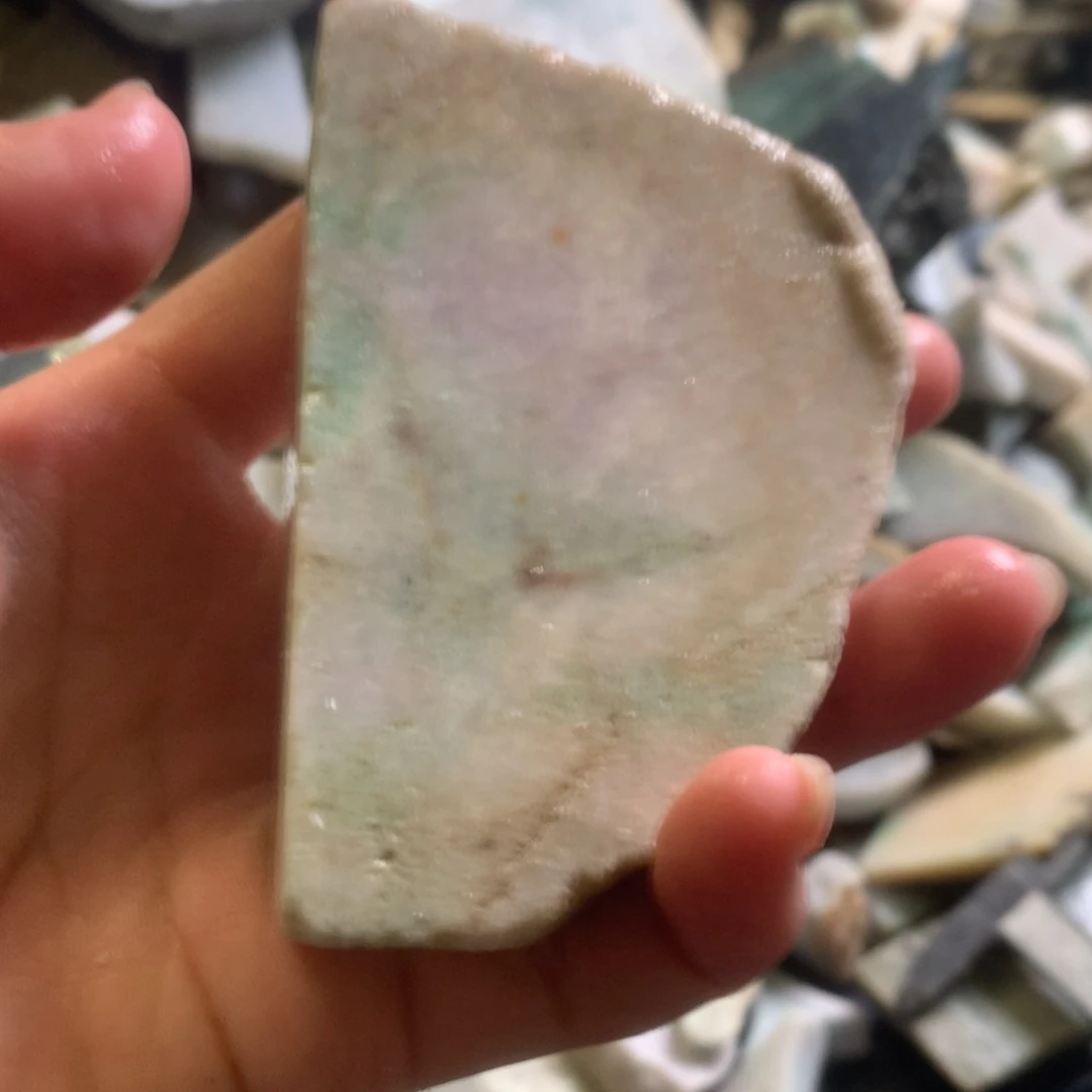 翡翠颈饰未镶嵌缅甸翡翠