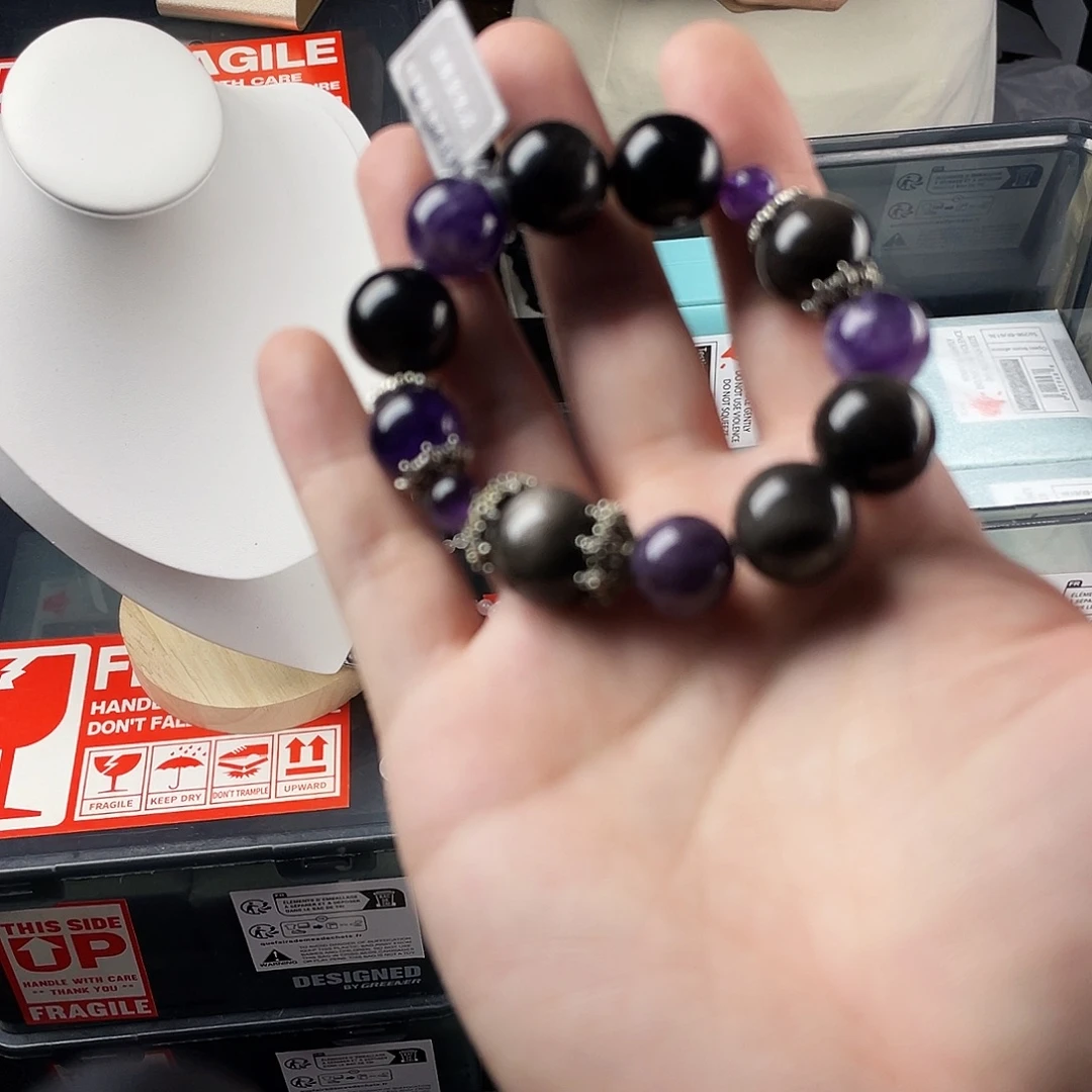 手链银S925镶嵌水晶