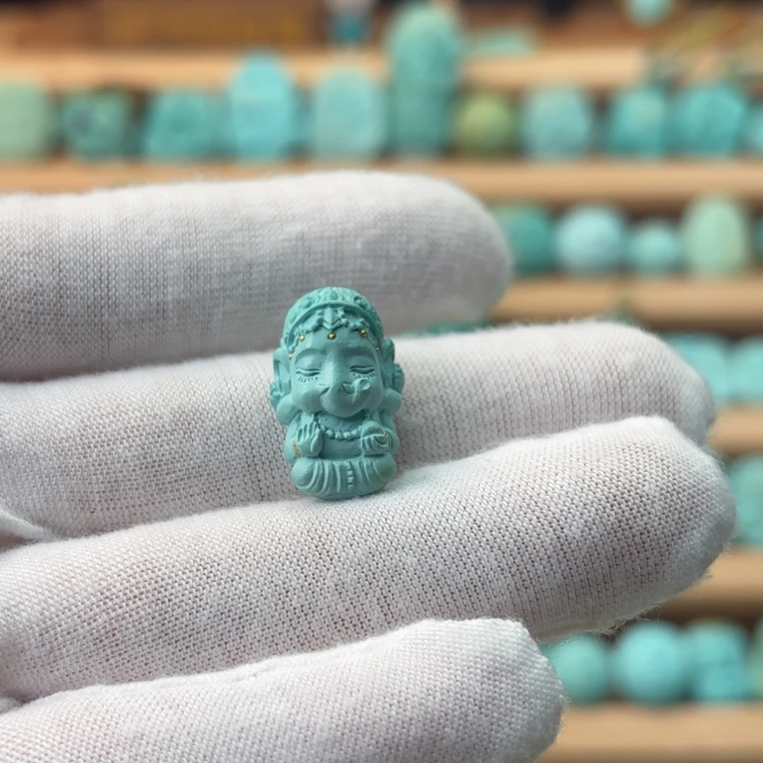 绿松石未镶嵌配饰