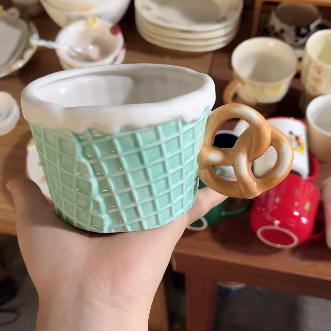 碱水结杯子陶瓷餐具