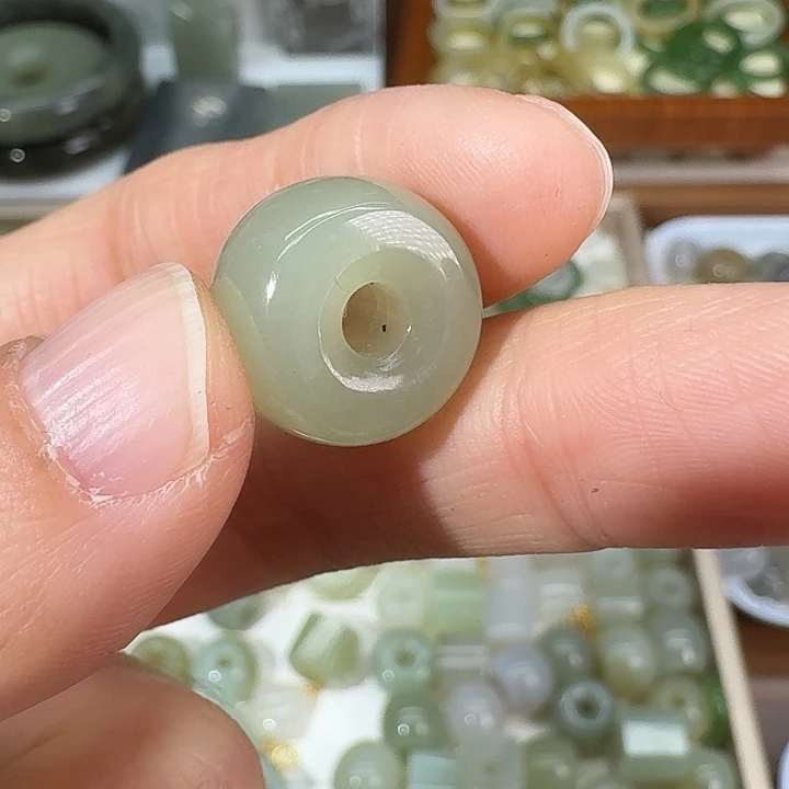 和田玉未镶嵌颈饰258