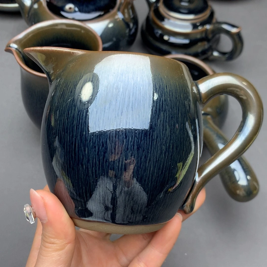 茶盏宝*建盏建阳铁胎壶