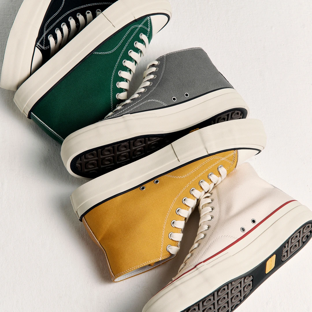 haonanhuang 高帮硫化休闲运动厚底增高帆布鞋