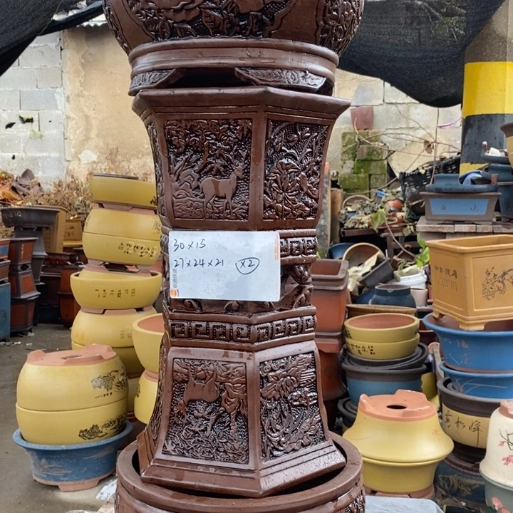 紫砂花盆紫砂特价包邮