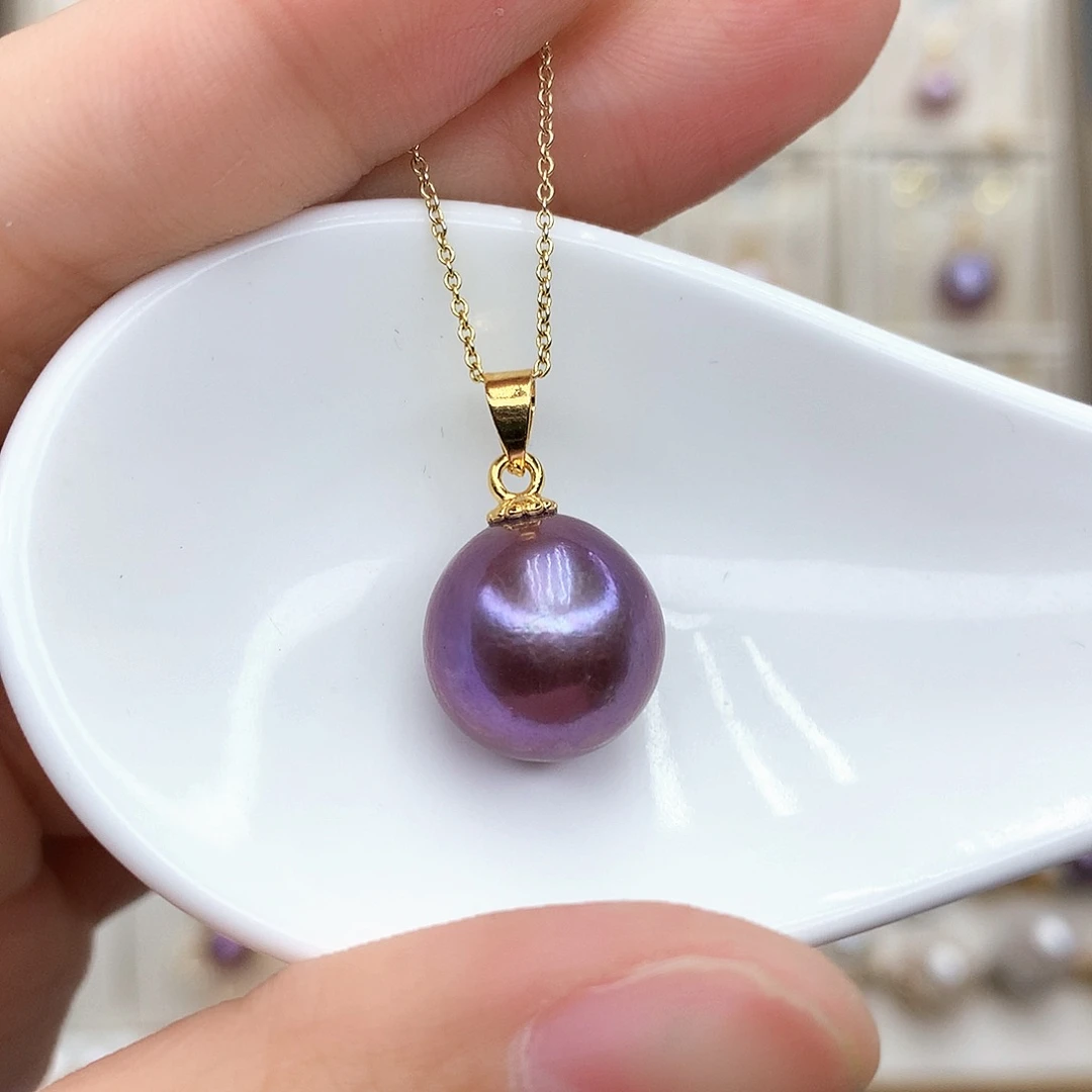 淡水珍珠颈饰合金