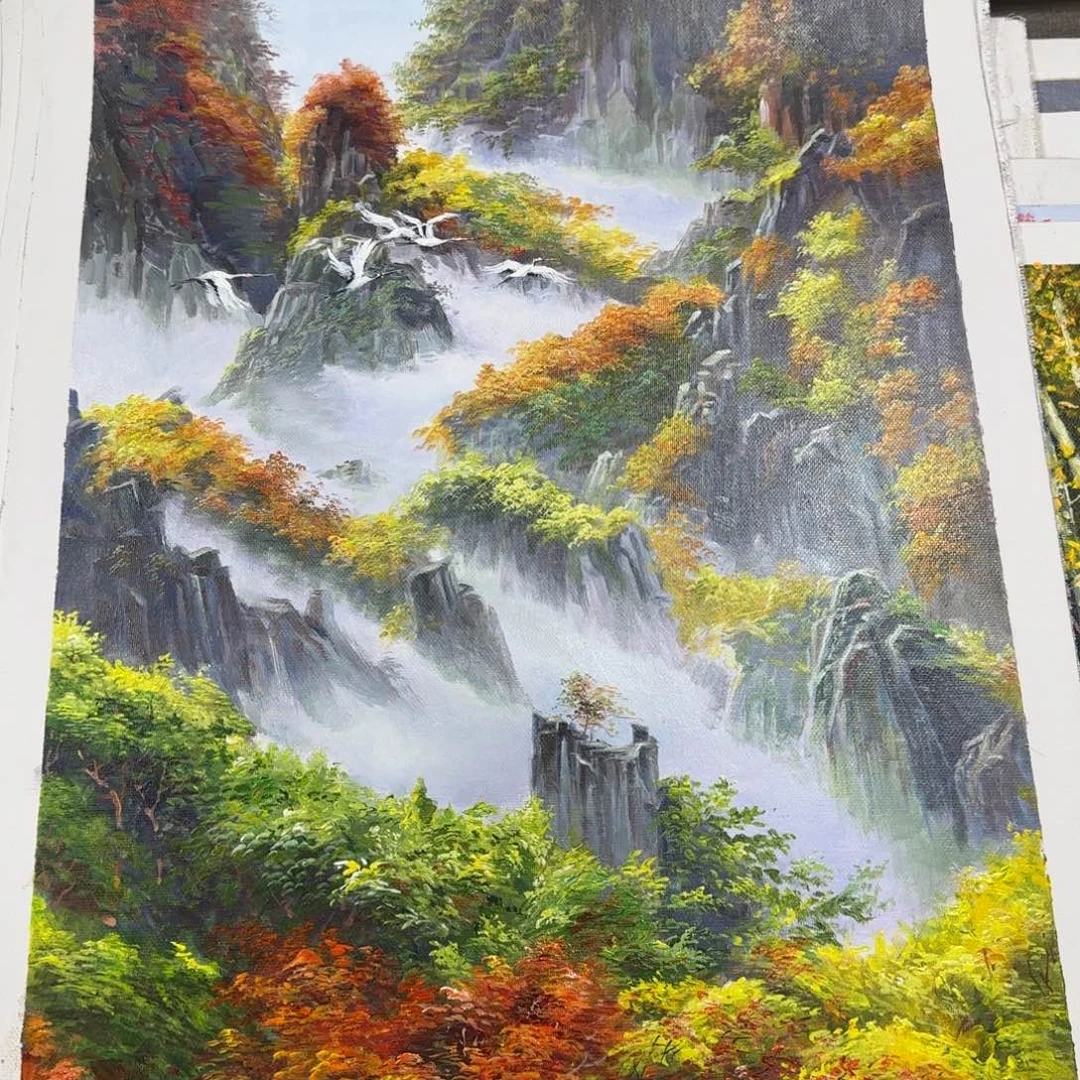 油画不知道为什么要这么喜欢