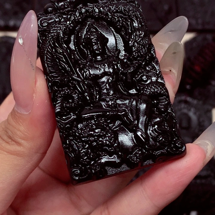 天然a货钢琴黑挂件