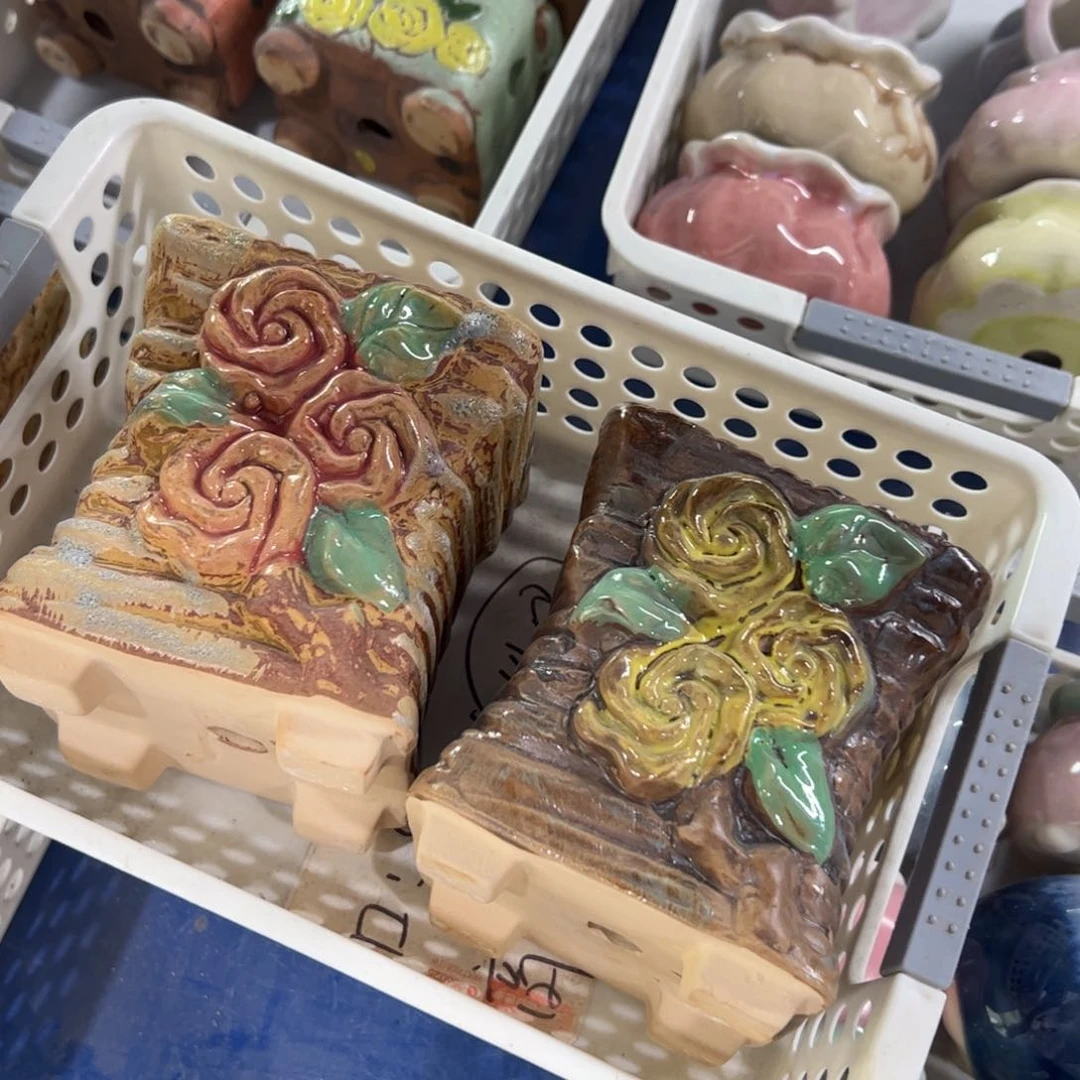 陶瓷多肉小花盆@@1403
