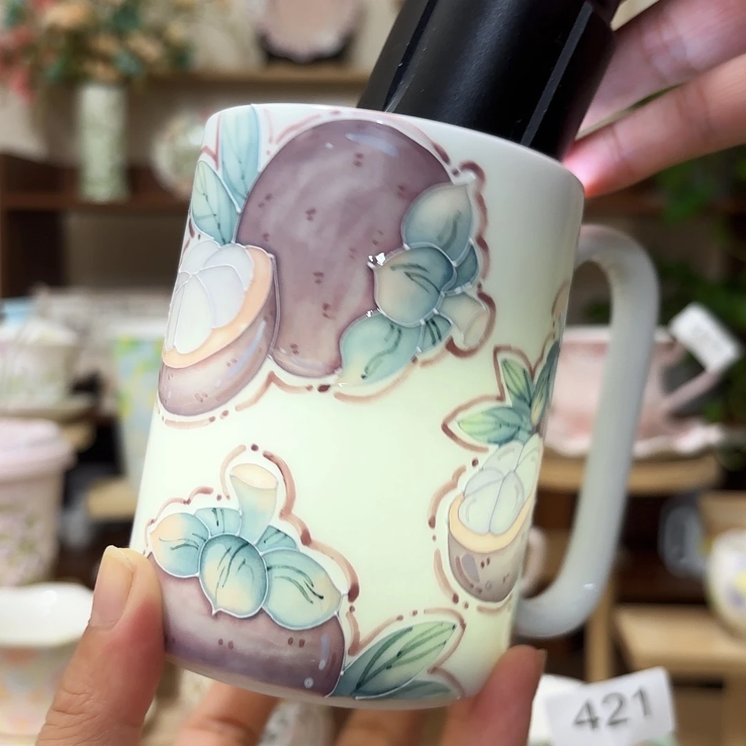 手绘创意高温釉下彩陶瓷