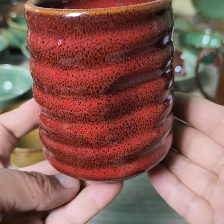 瓷片磁州窑五厂盘碗壶杯