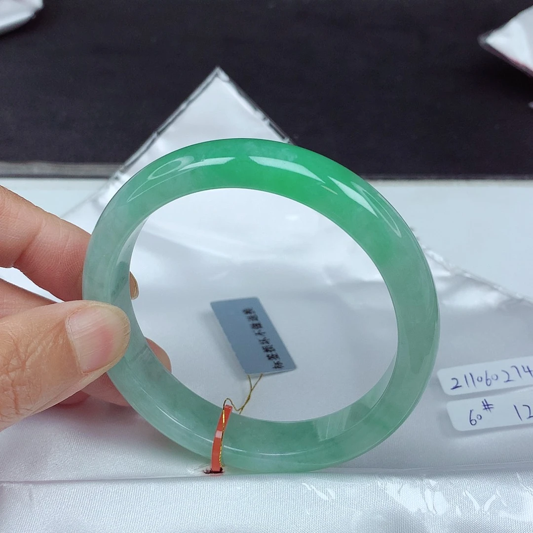 未镶嵌手镯翡翠60圈2742