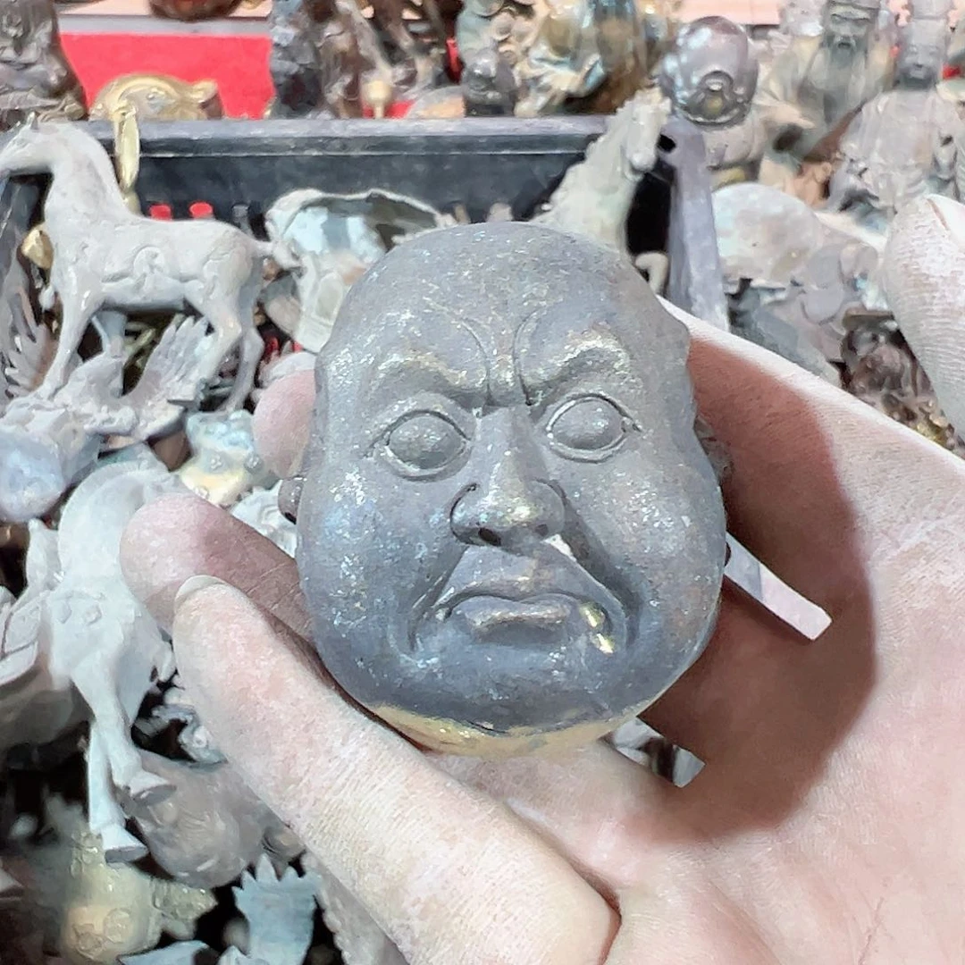 黄铜摆件，文房摆件