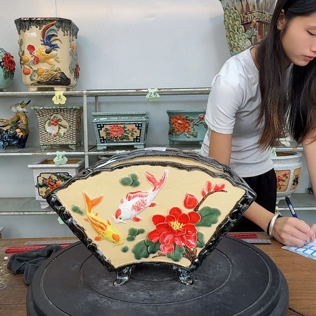 蓝***使石湾盆石湾盆石湾盆