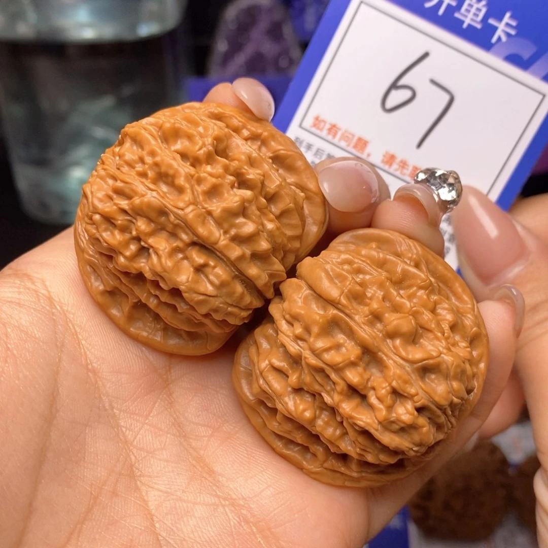 文玩核桃把件42四座楼67