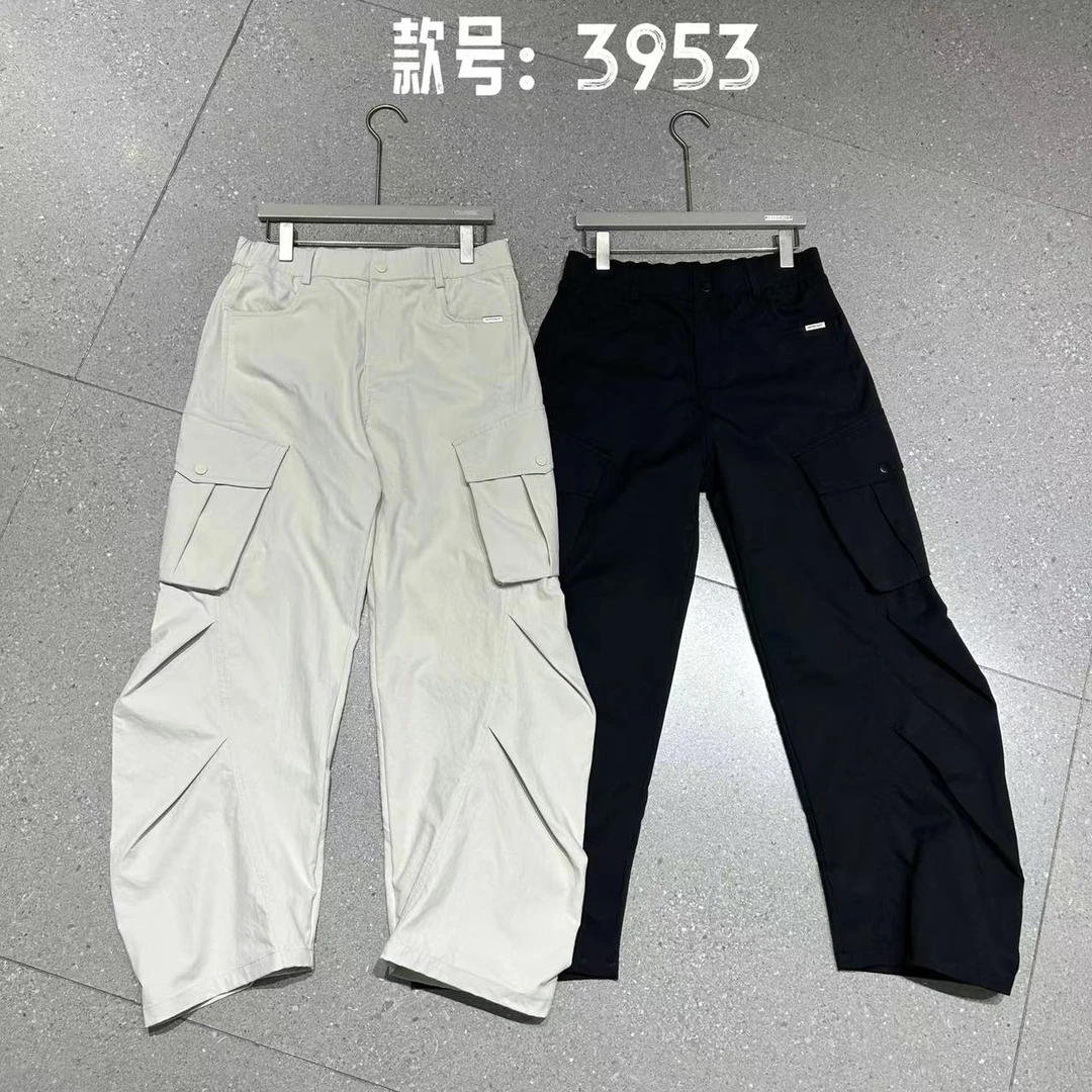 【904-905】复古多口袋工装百搭宽松休闲裤3953*2