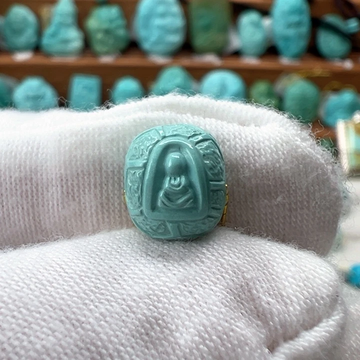 绿松石未镶嵌配饰9.5