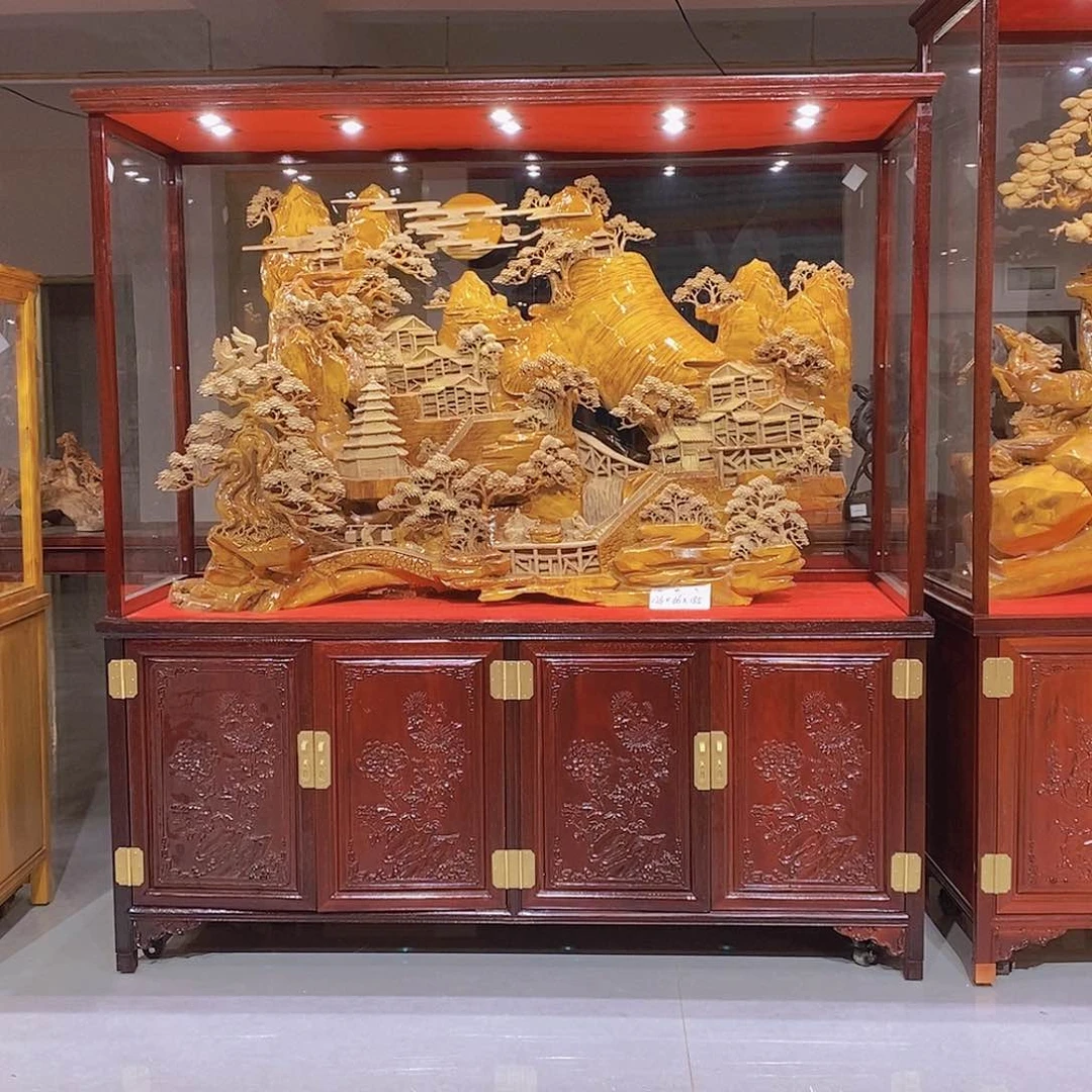 金丝楠睡****鼠金丝楠小叶桢楠摆件