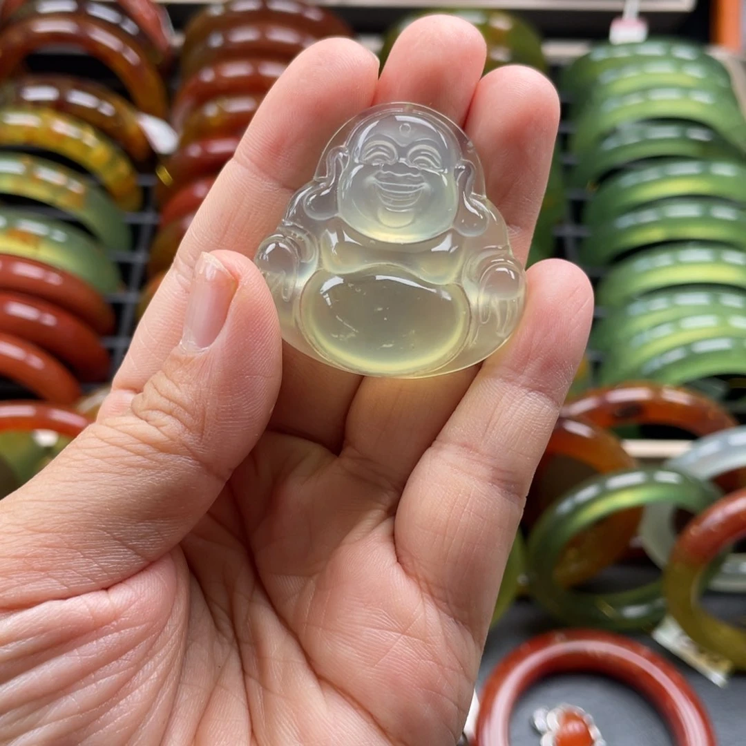 未镶嵌蛇纹石玉颈饰