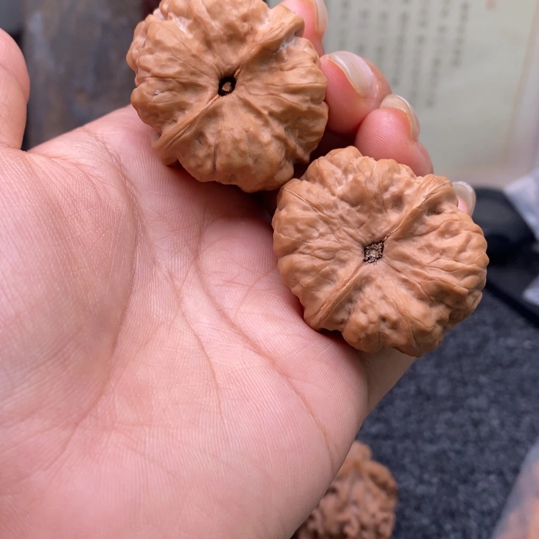 文玩核桃把件35蛤蟆头