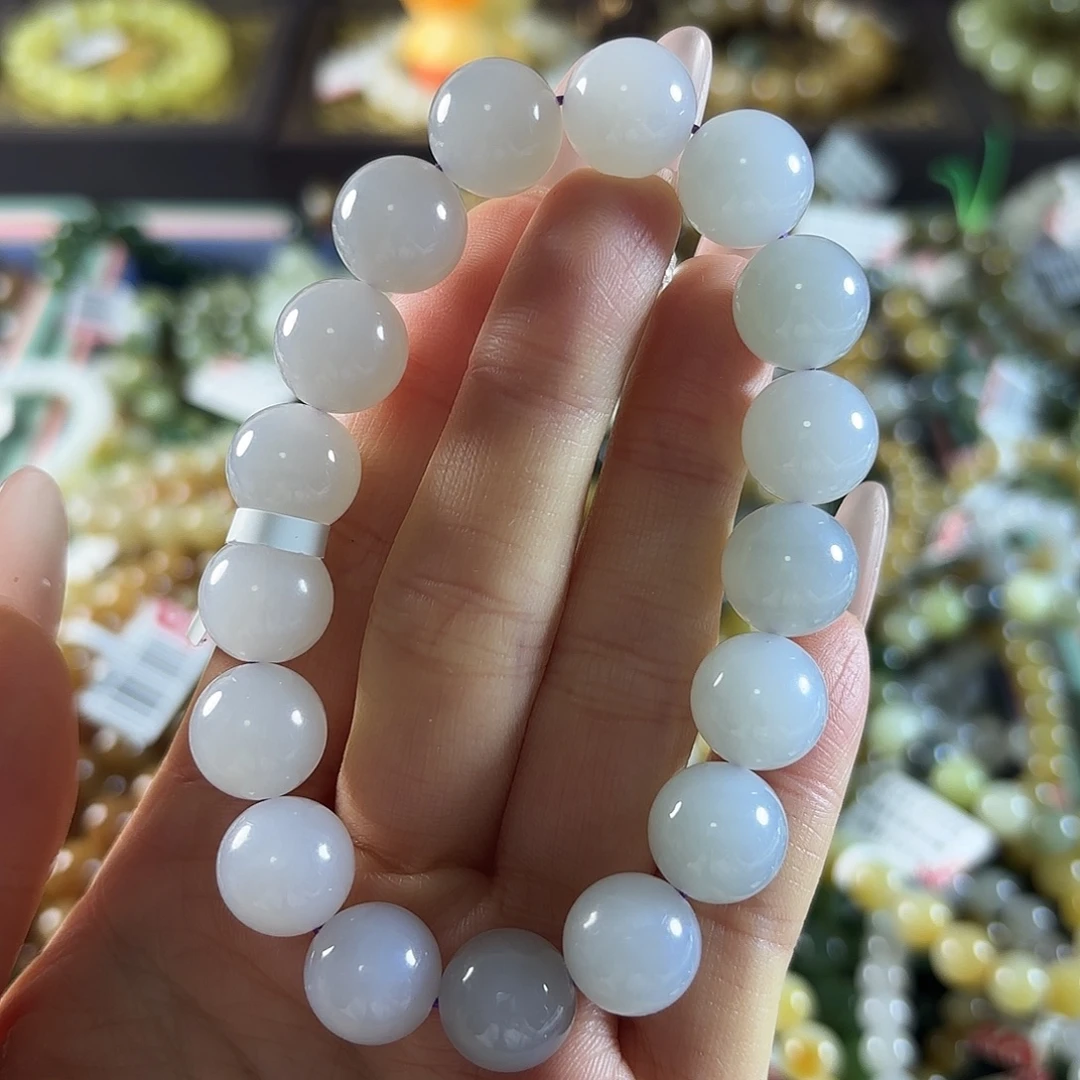 和田玉未镶嵌手链15