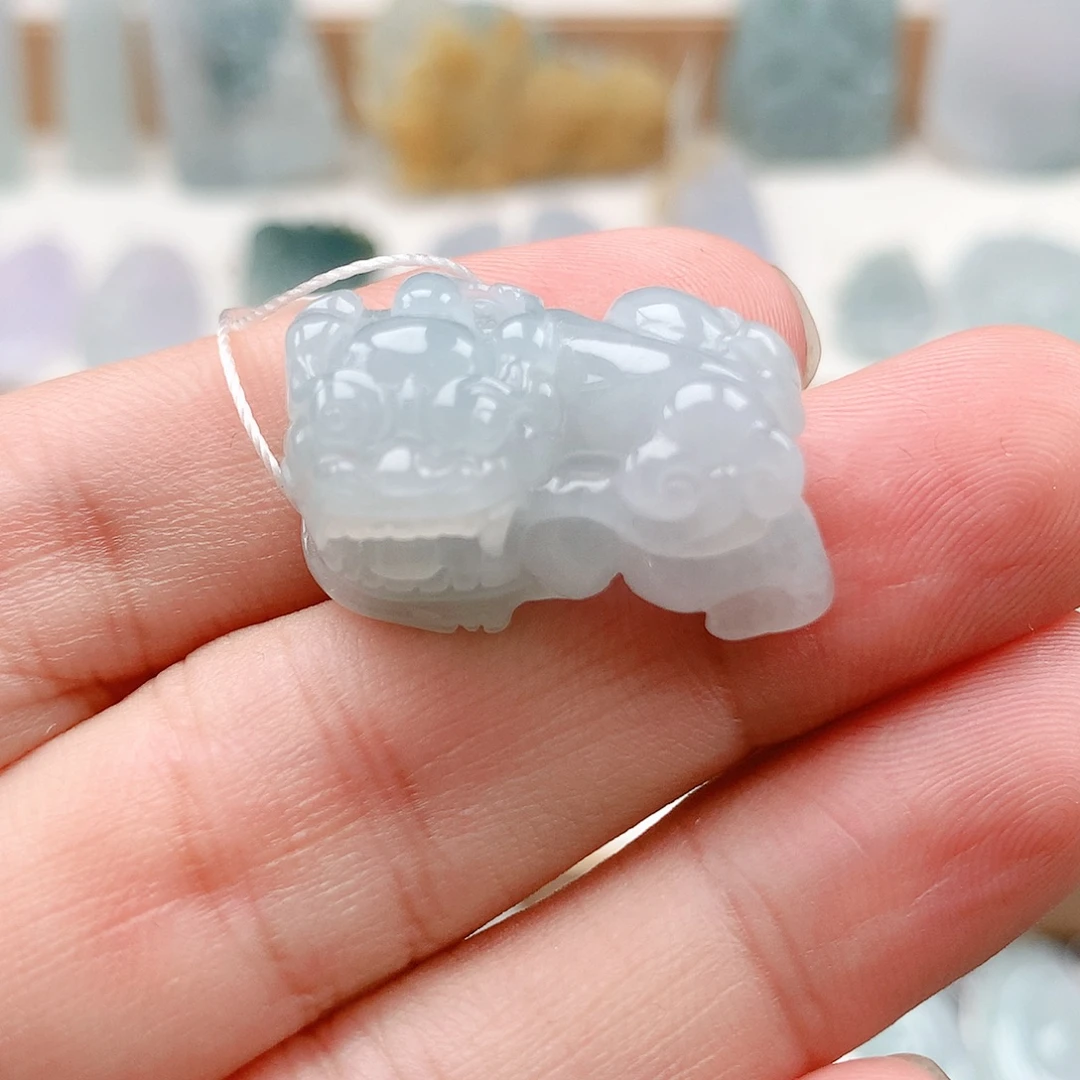 翡翠未镶嵌吊坠(不含链)10貔貅