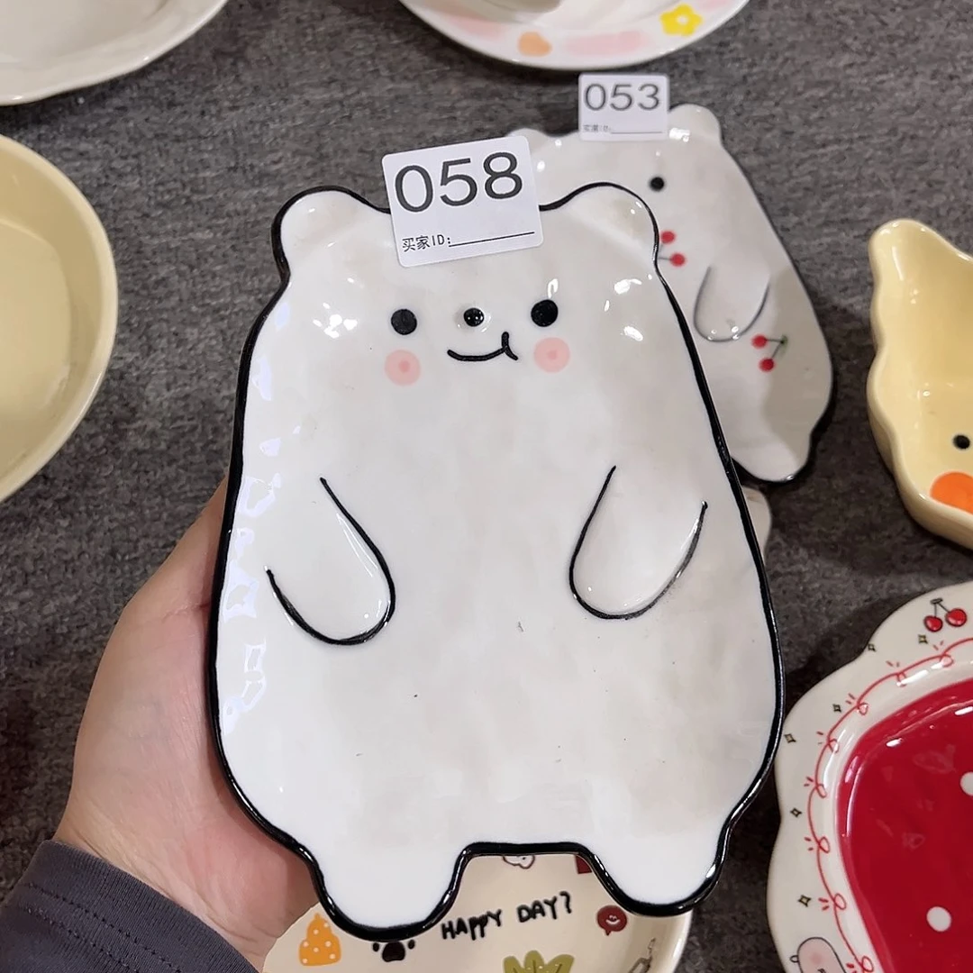可爱盘子陶瓷餐具系列