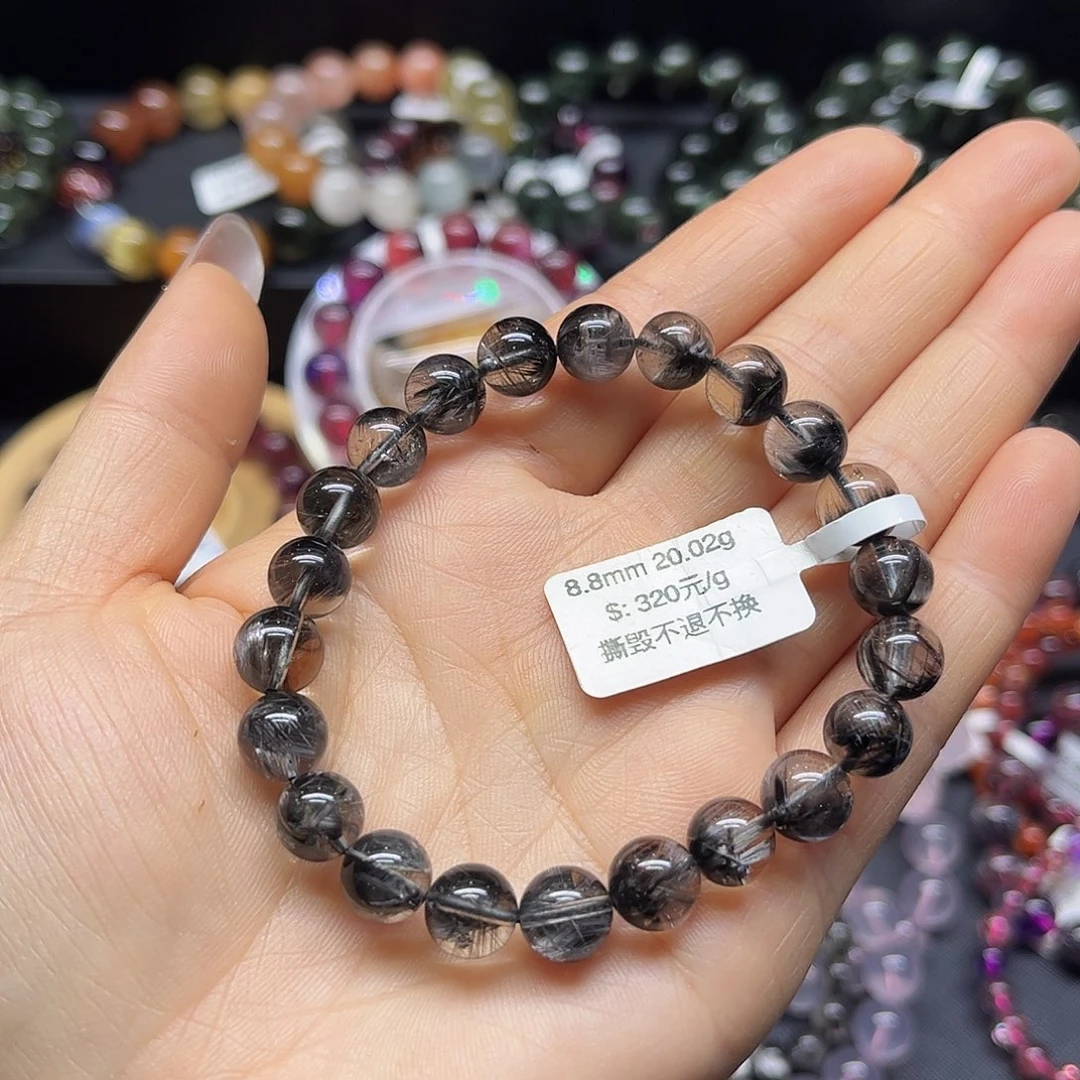 水晶手链未镶嵌来**了