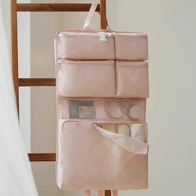 旅行收纳袋七合一出差旅游整理衣物包行李箱分装内衣内裤必备神器