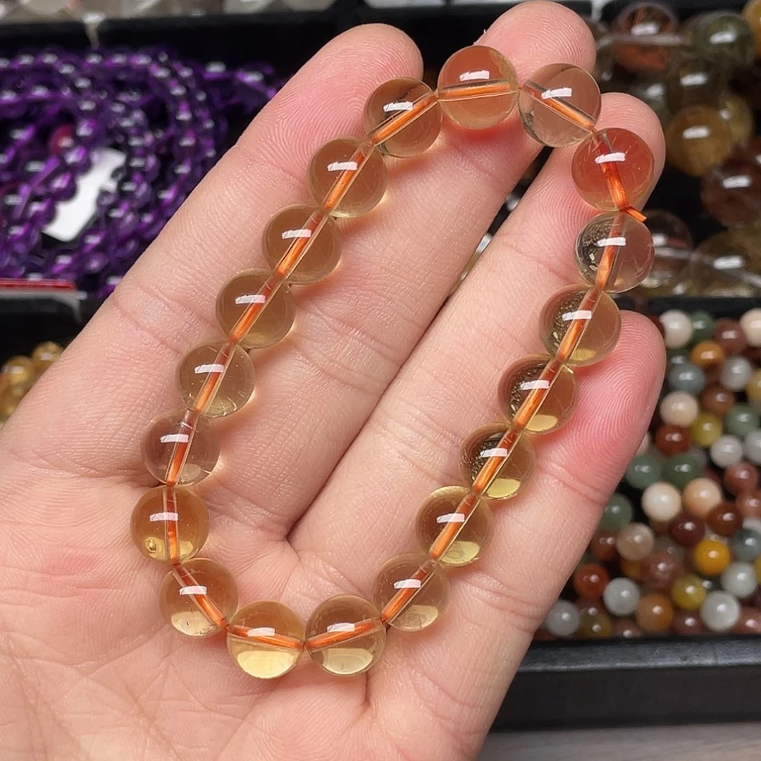 手链未镶嵌水晶巴西黄10.3