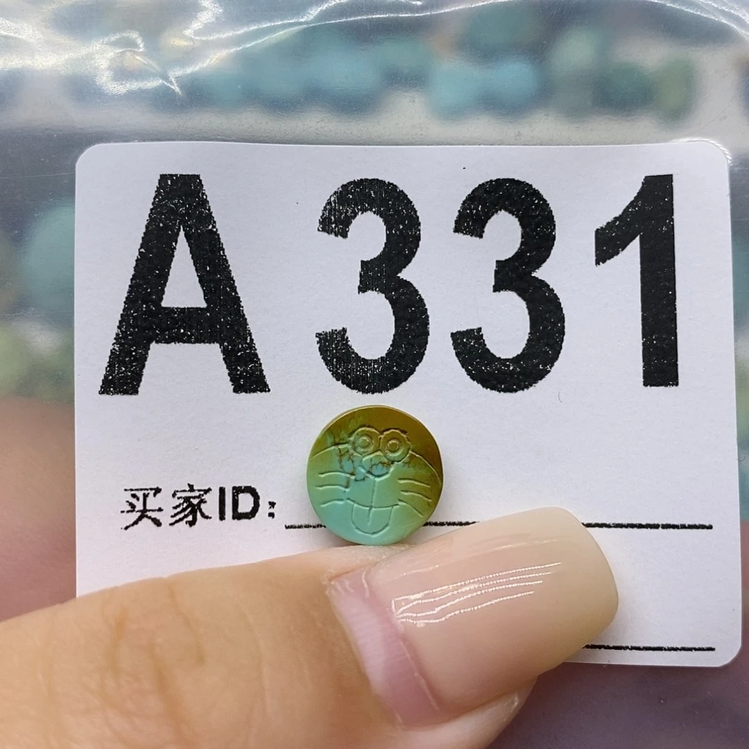 未镶嵌绿松石绿松石配饰定制