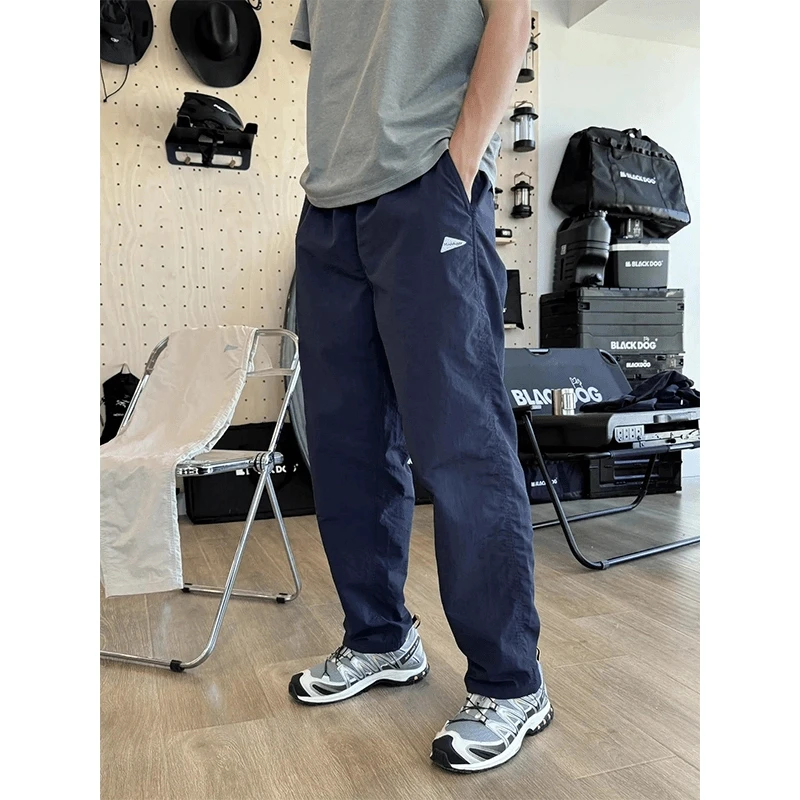 藏青色软壳三防冲锋裤男春夏防水速干伞兵工装裤子户外徒步登山裤