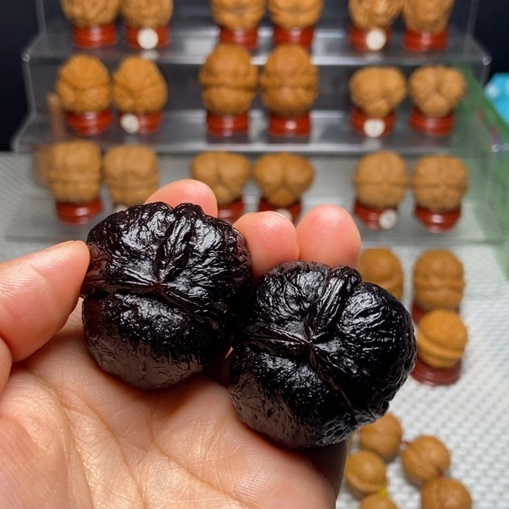 文玩核桃把件地闷三炸17