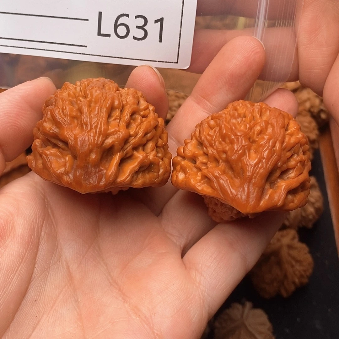 刘***建把件文玩核桃43眼镜蛇