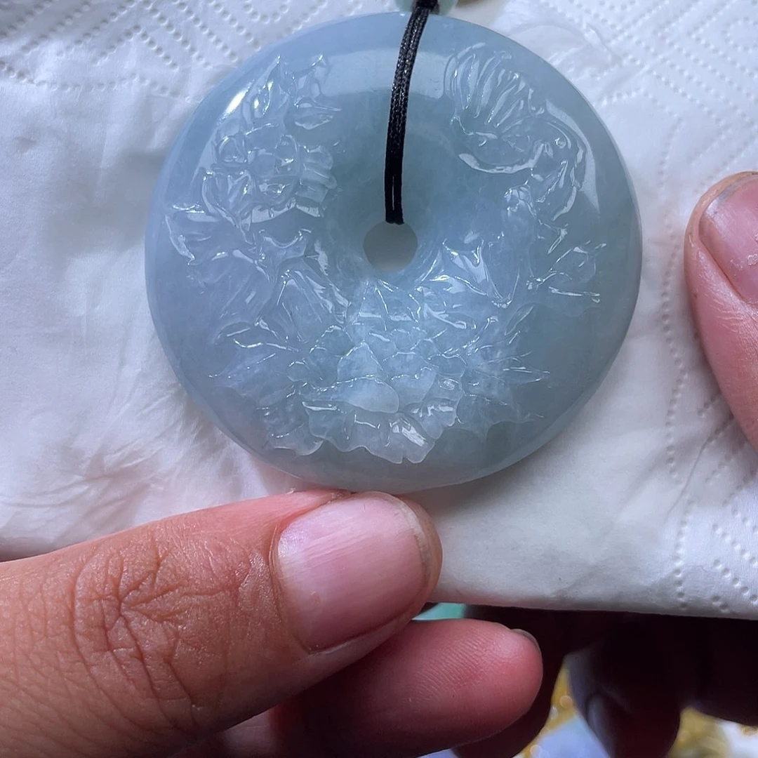 颈饰未镶嵌翡翠翡玉缘翡翠