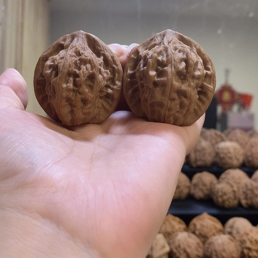把件文玩核桃40血蟾