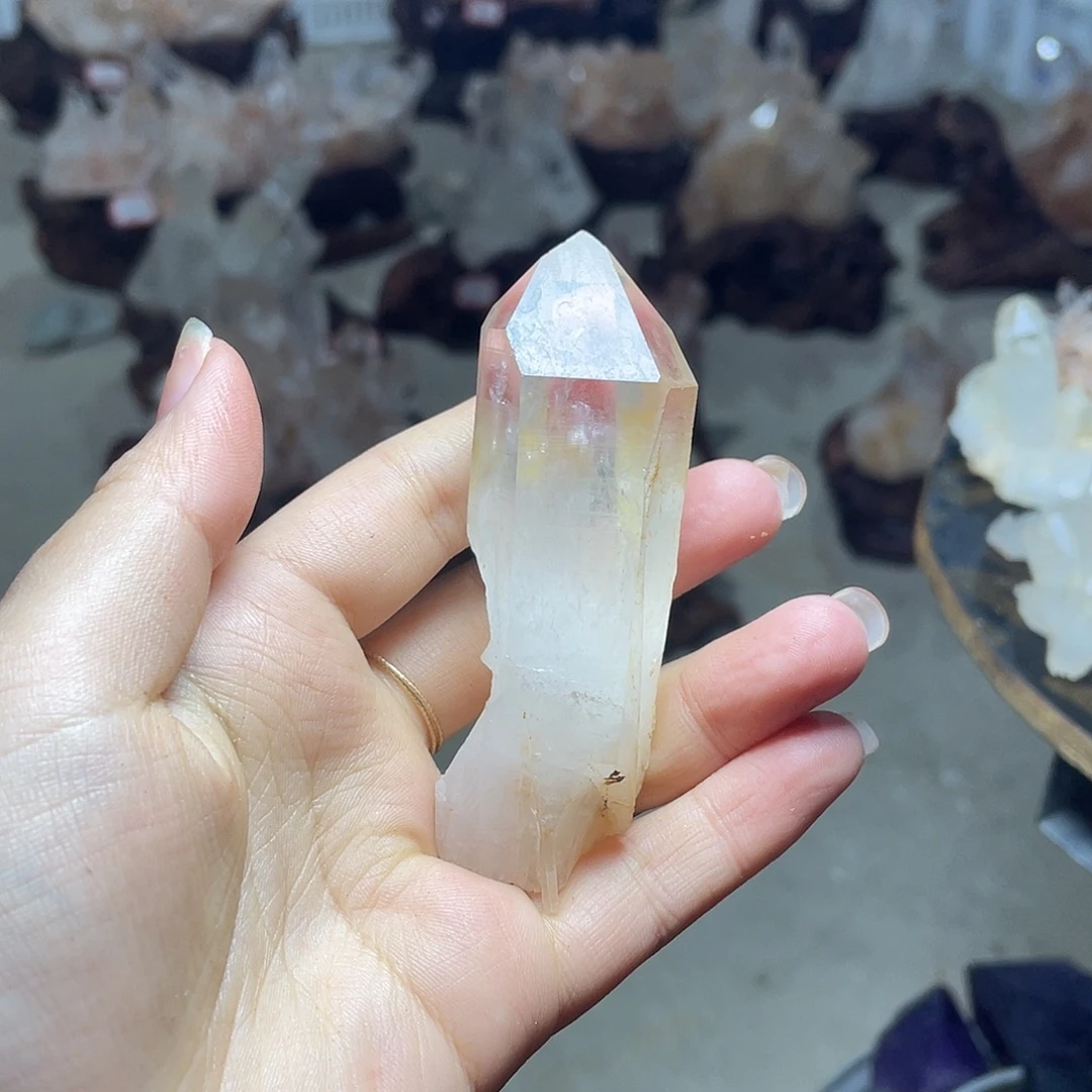 你***字水晶银S925镶嵌珠宝半成品