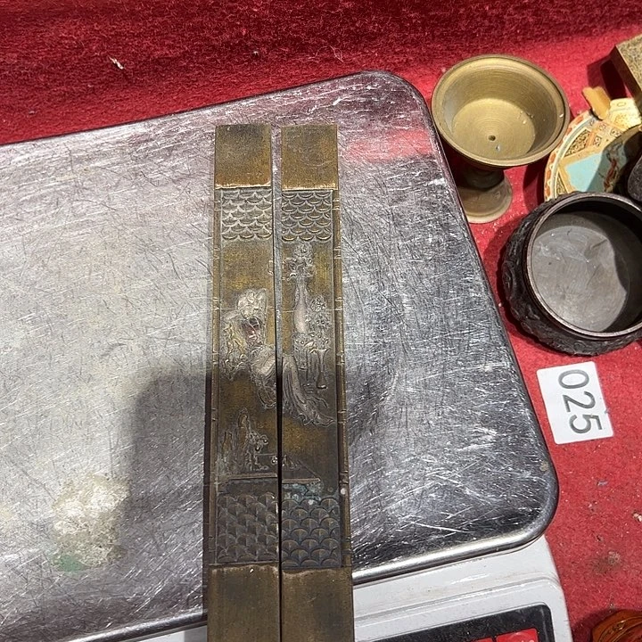 陶**赏黄铜摆件工艺品摆件