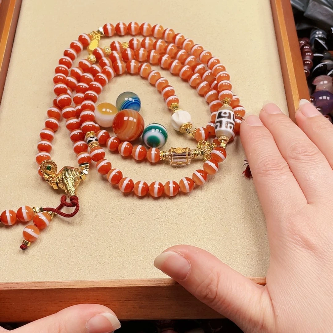 【闪购商品】玛瑙/玉髓合金珠宝半成品陈***姐