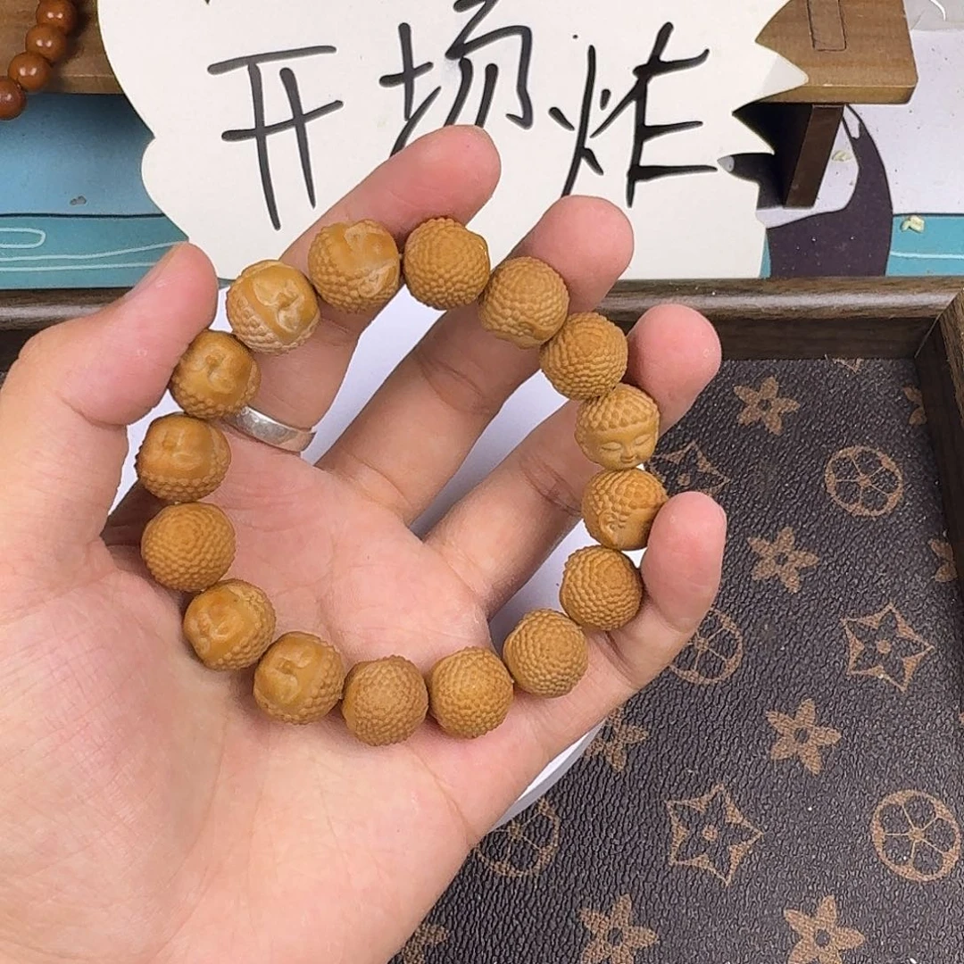 猴头核桃手串宝宝佛