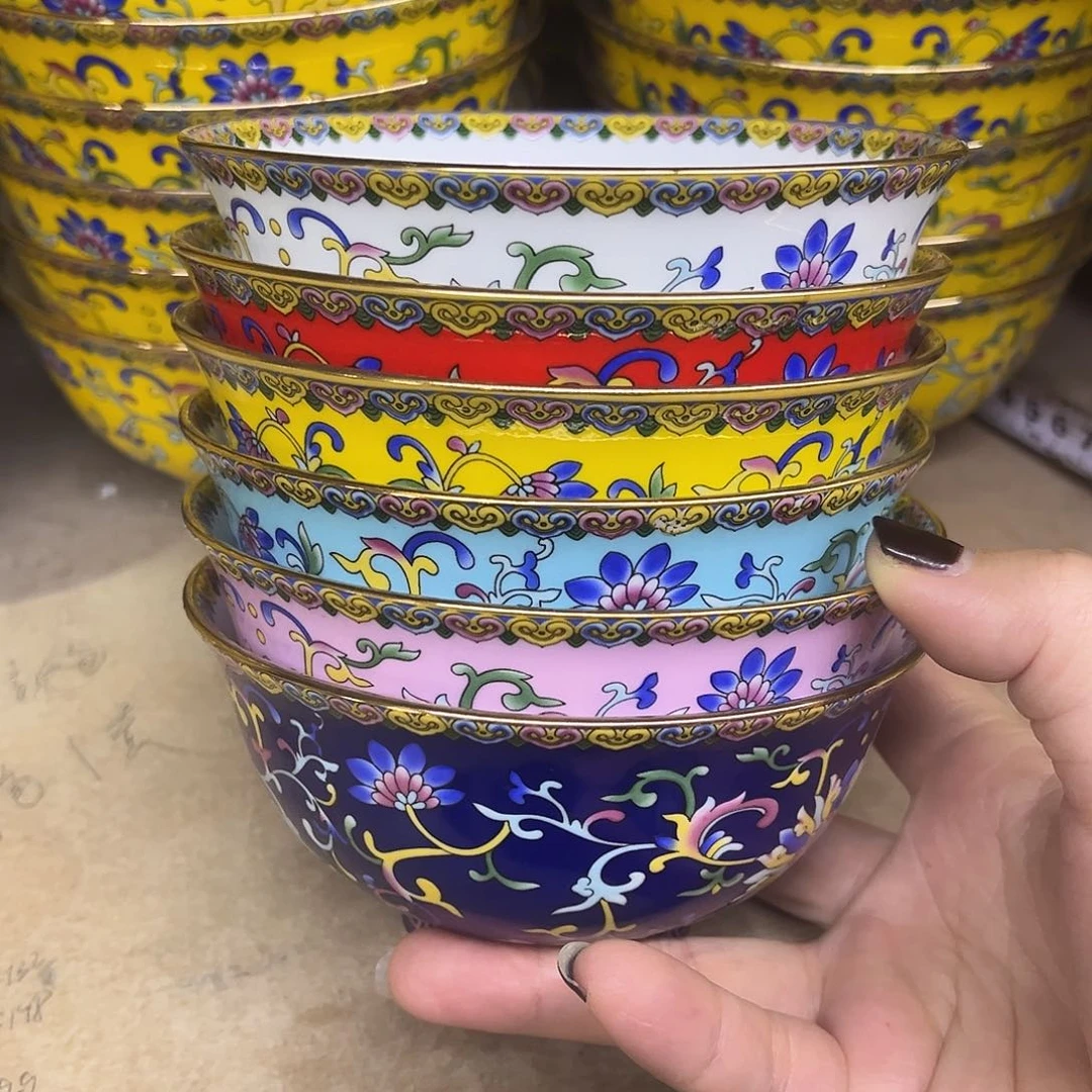 珐琅4.5寸6个………………