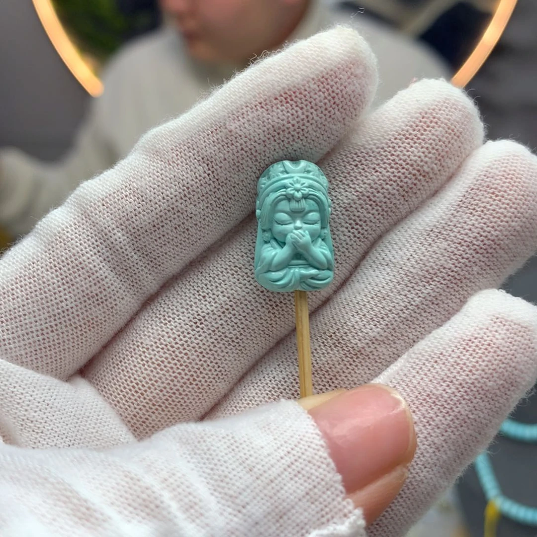 绿松石挂件未镶嵌