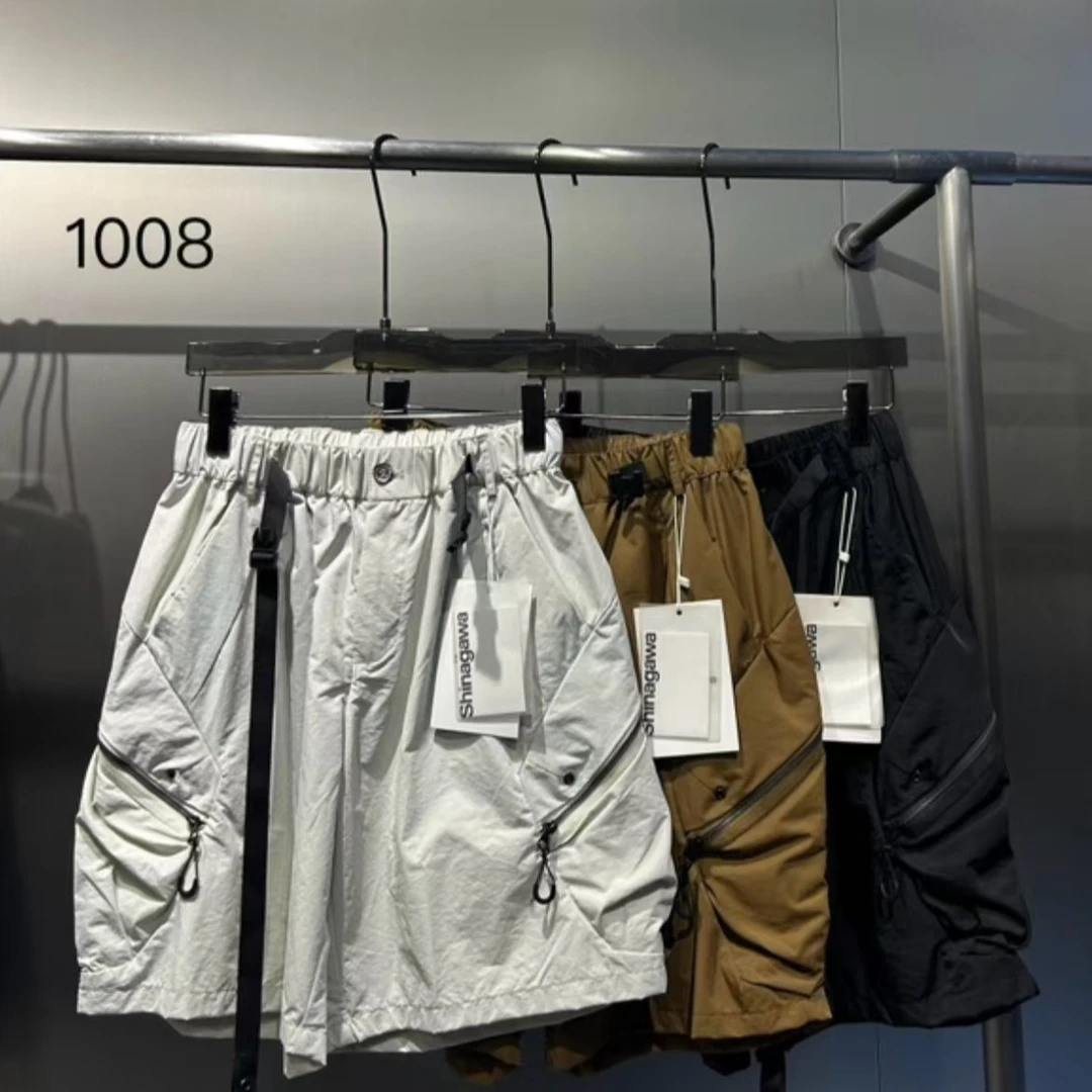 【1008】夏季纯色工装舒适速干休闲裤薄款短裤*DK1008