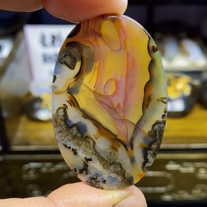 未镶嵌颈饰玛瑙/玉髓