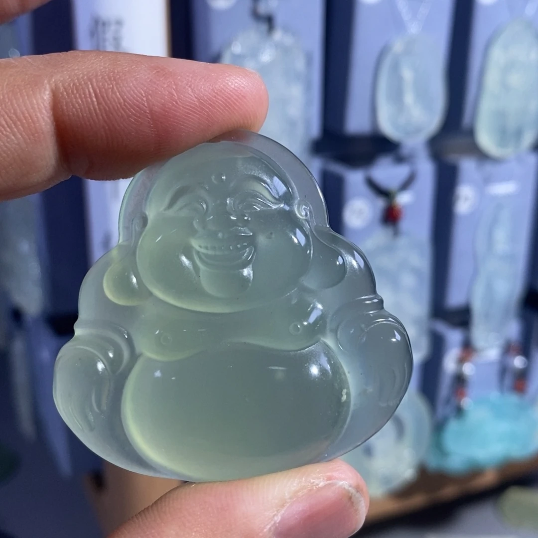 未镶嵌岫玉吊坠吊坠